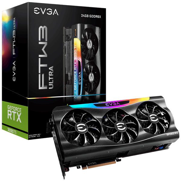 EVGA,EVGA GeForce RTX 3090 Ti FTW3 ULTRA GAMING, 24G-P5-4985-KR, 24GB GDDR6X, iCX3, ARGB LED, Backplate, Free eLeash - Gadcet.com